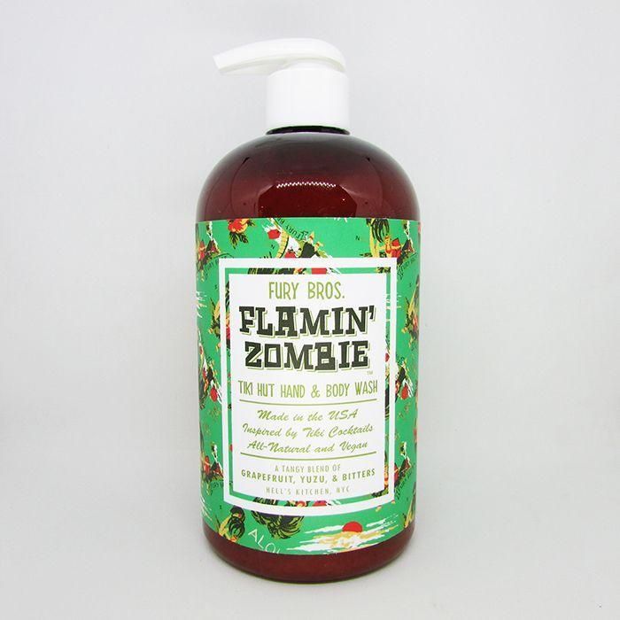 Flamin&#39; Zombie Tiki Hut Hand &amp; Body Wash