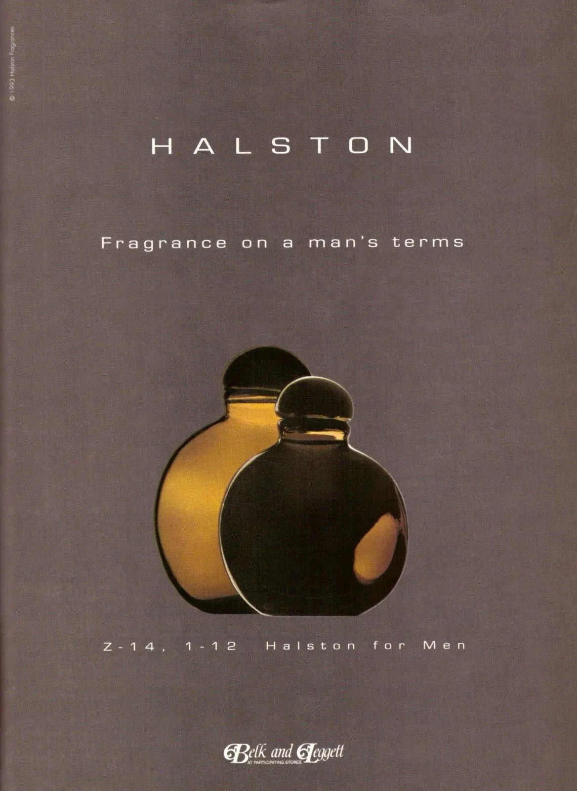 Cologne Halston Z 14 Eau De Toilette Halston Z-14 Eau De Toilette 125ml –  Beauty Globe