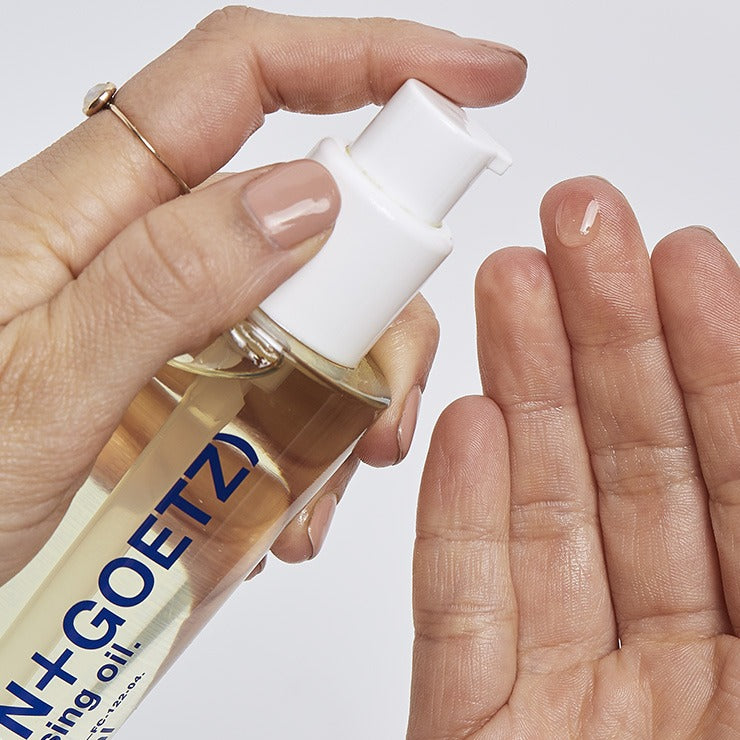 facial cleansing oil.