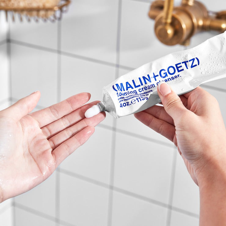 foaming cream cleanser.