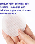 resurfacing glycolic pads.