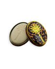 Ambra Nera soap in tin can