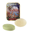 City Tin Palermo with 2 Olive Oil Soaps