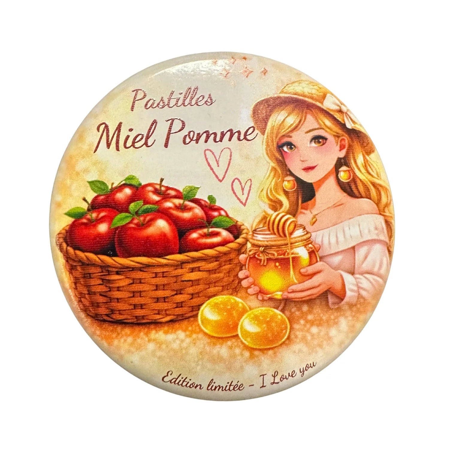 I Love you Pastillen Honig Apfel