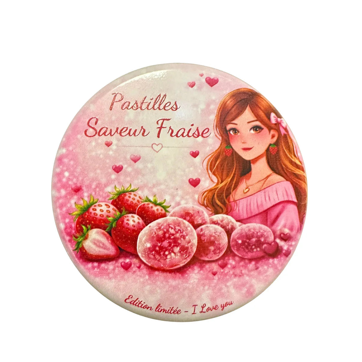 I Love you Pastillen Erdbeere