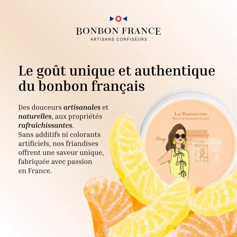 La Parisienne Pastillen Orange-Zitrone