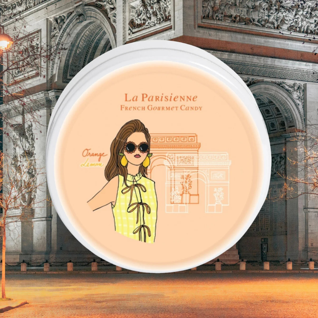 La Parisienne Pastillen Orange-Zitrone