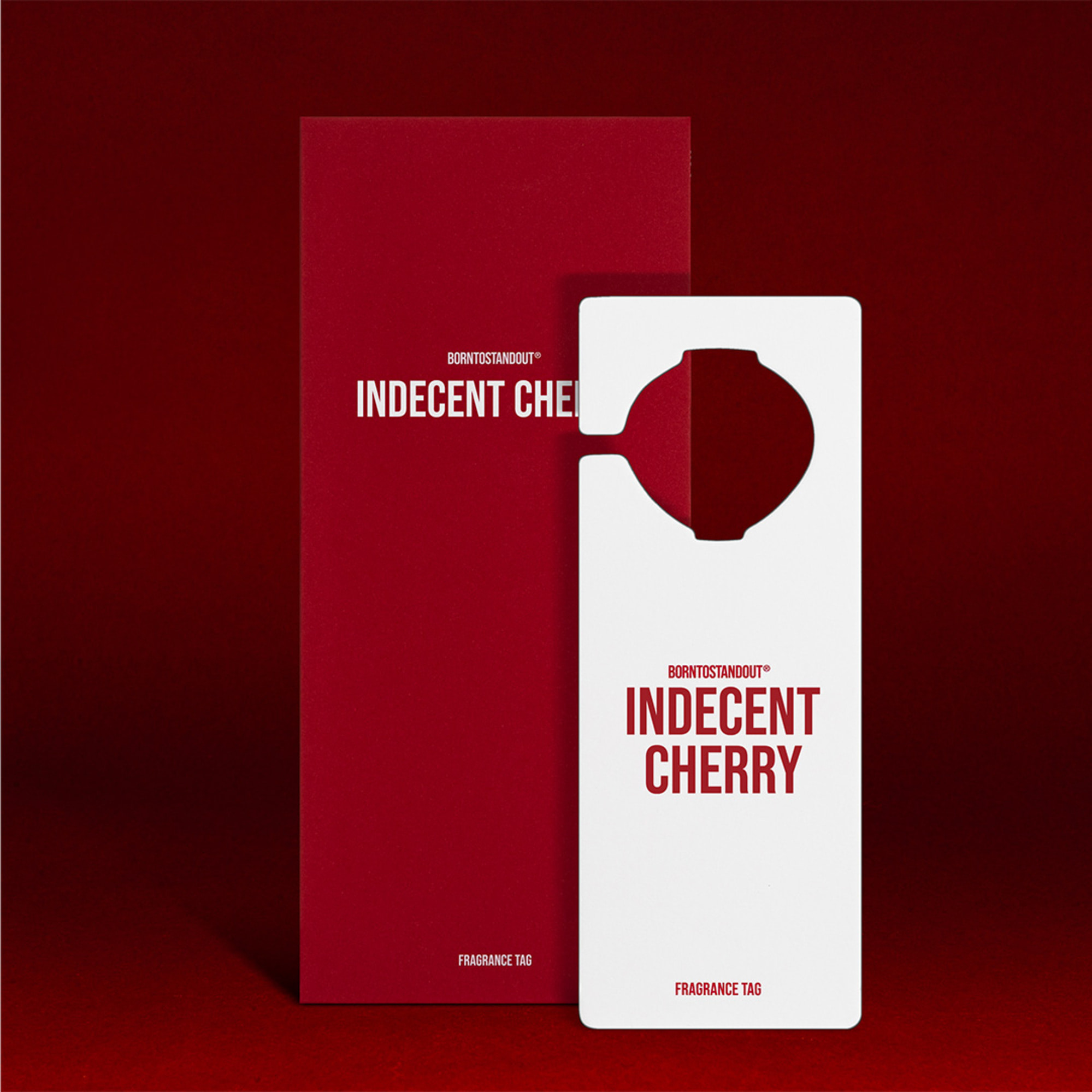 Indecent Cherry Fragrance Tag