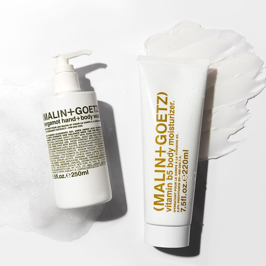 bergamot hand+body wash.