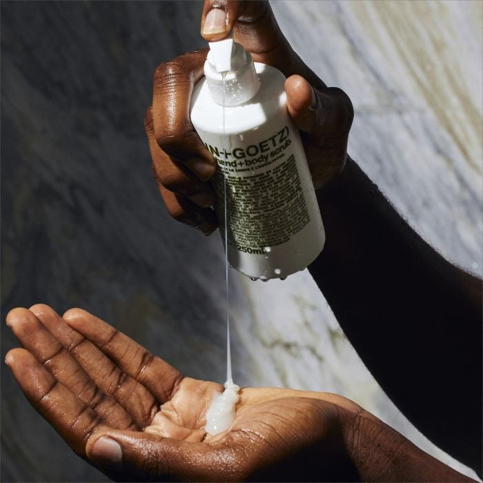 eucalyptus hand+body scrub.