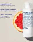 grapefruit face cleanser.
