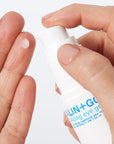Revitalizing eye gel.