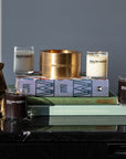 Leather votive.