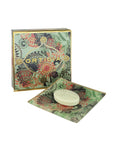 Fico d'India glass bowl with soap