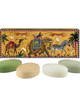 Gift Box Flying Tiger with 4 Olive Oil Soaps