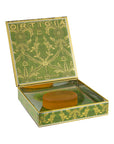 Lime di Sicilia glass bowl with soap