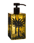 Zagara liquid soap in a glass dispenser